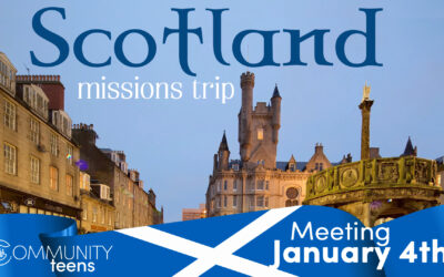 Teen Mission Trip Meeting