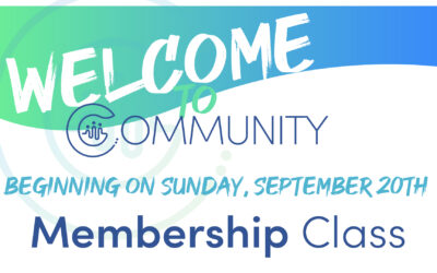New Members Class 9/20 and 9/27