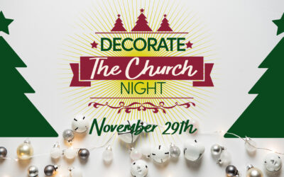 Decorate the Church Night